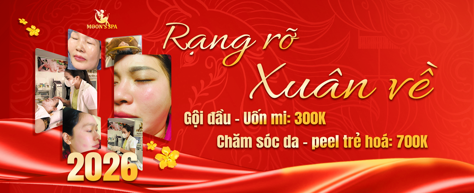 Moon's Spa rực rỡ chào xuân 2026
